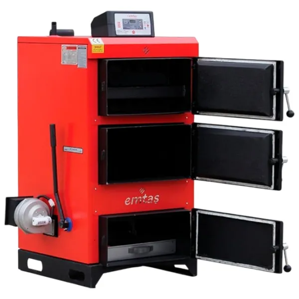 Cazan pe combustibil solid Emtas Standart 93 kW / 930 m² photo 2