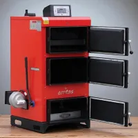 Cazan pe combustibil solid Emtas Standart 93 kW / 930 m² photo 4