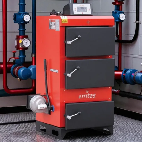 Cazan pe combustibil solid Emtas Standart 93 kW / 930 m² photo 5