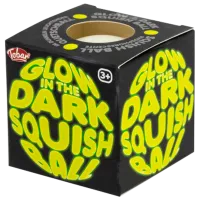 Игрушка антистресс Tobar Люминесцентный мячик Разноцветный / 3+