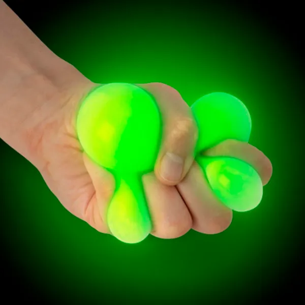 Игрушка антистресс Tobar Люминесцентный мячик Разноцветный / 3+ photo 5