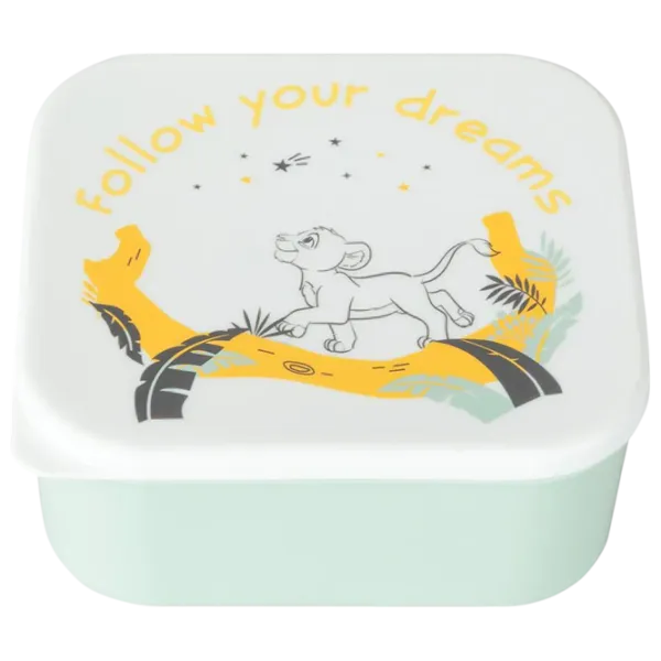 Lunch box Premaman Disney The Lion King Simba Pentru băieți / 6+ luni / Green photo 1