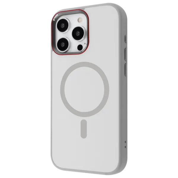 Чехол для смартфона Apple iPhone 16 Pro Max Proove / MagSafe Back / ТПУ / Титан Серый photo 1