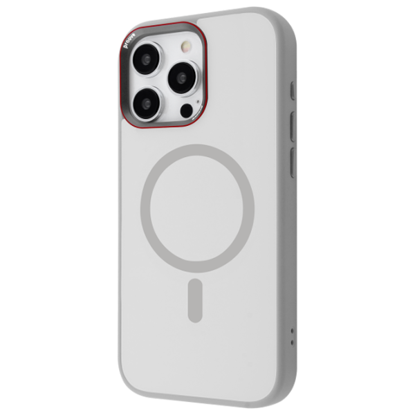 Чехол для смартфона Apple iPhone 16 Pro Max Proove / MagSafe Back / ТПУ / Титан Серый photo 1