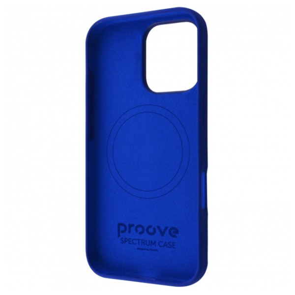 Чехол для смартфона Apple iPhone 16 Pro Max Proove / MagSafe Back / ТПУ / Acid Синий photo 2