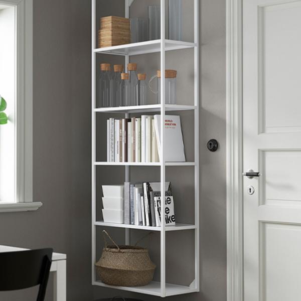 Etajeră Ikea Enhet 180 x 60 x 30 cm / Metal / White photo 2