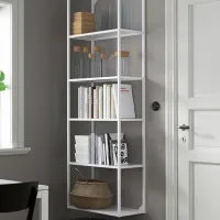 Стеллаж Ikea Enhet 180 x 60 x 30см cm / Металл / White photo 2