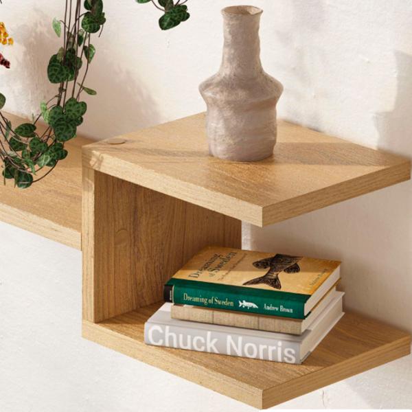 Полки Showdeko FORK SHELF SET ДСП / Дуб photo 2