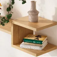 Rafturi Showdeko Fork Shelf Set PAL / Oak photo 2