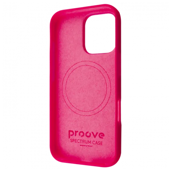 Чехол для смартфона Apple iPhone 16 Pro Max Proove / MagSafe Back / ТПУ / Fruits Розовый photo 2