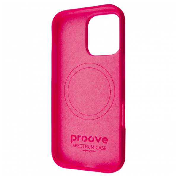Чехол для смартфона Apple iPhone 16 Pro Max Proove / MagSafe Back / ТПУ / Fruits Розовый photo 2
