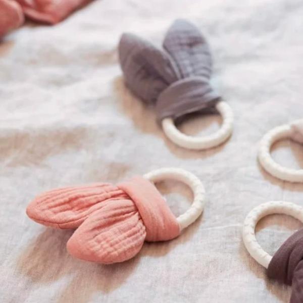 Jucărie pentru dentiție Jollein Bunny de la 3 luni photo 3