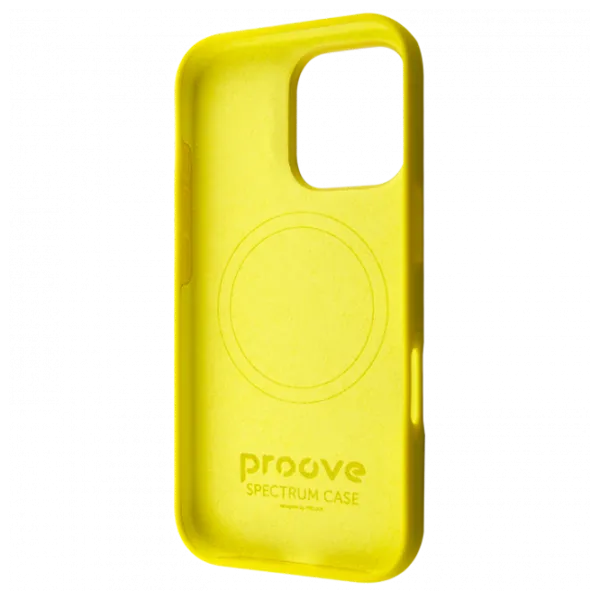 Чехол для смартфона Apple iPhone 16 Pro Proove / MagSafe Back / ТПУ / Sun Желтый photo 2
