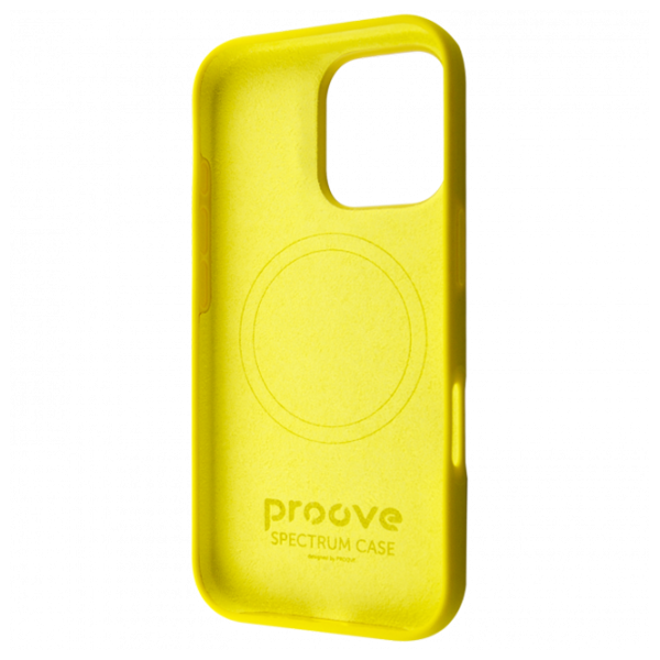 Чехол для смартфона Apple iPhone 16 Pro Proove / MagSafe Back / ТПУ / Sun Желтый photo 2