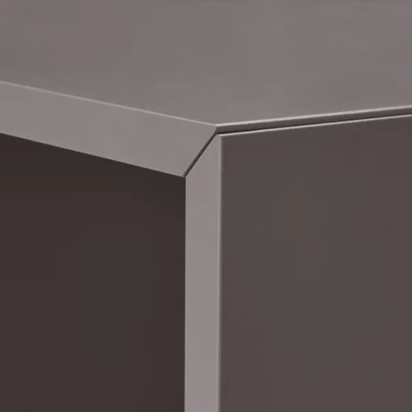 Стеллаж Ikea Eket 107 x 105 x 35см cm / ЛДСП / Темно-серый photo 3