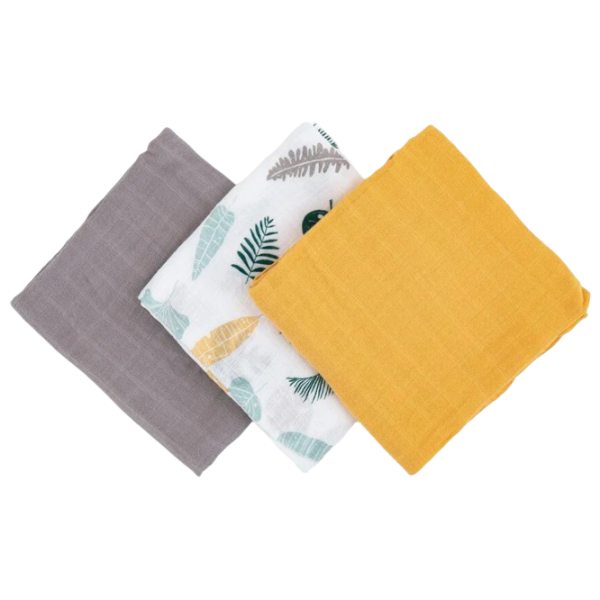 Пеленки Petite&Mars Moussy Ochre Leaves  / Разноцветный photo 2