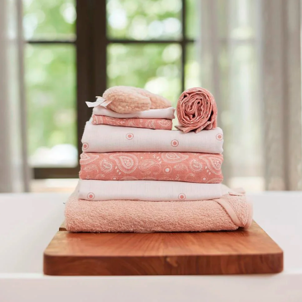 Пеленки Jollein Paisley & Halo Rosewood  / Розовый photo 5