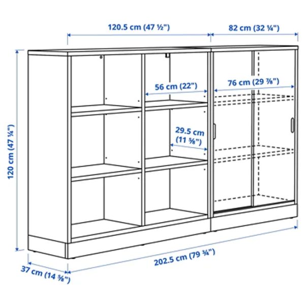 Стеллаж Ikea Tonstad 120 x 202 x 37см cm / Шпон / Дубовый Шпон photo 5 Стеллаж Ikea Tonstad 120 x 202 x 37см cm / Шпон / Дубовый Шпон photo 5