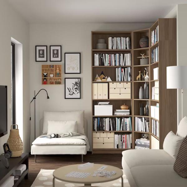 Стеллаж Ikea Billy  237 x 136 x 28см cm / ЛДСП / Oak photo 3