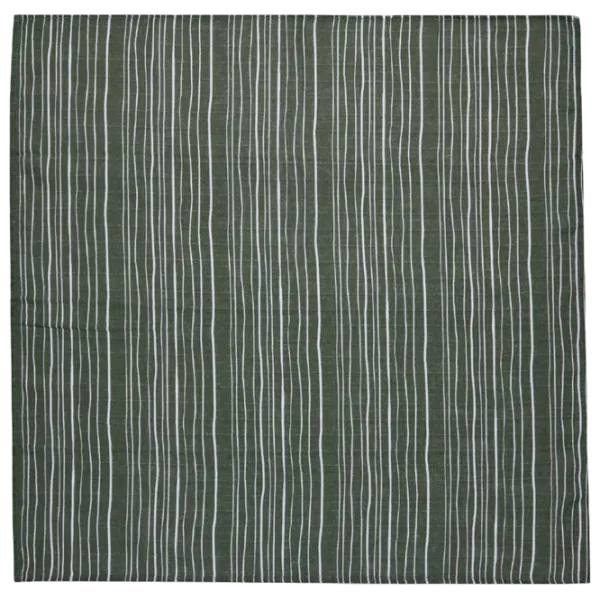 Pelinci Jollein Stripe & Olive Leaf Green  / Green photo 2