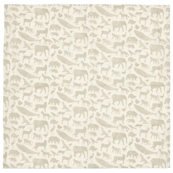 Pelinci Jollein Animals Olive Green  / Green photo 2