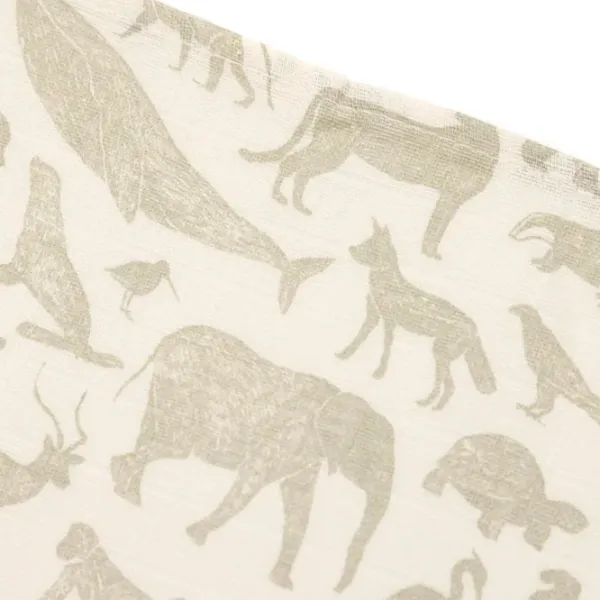 Pelinci Jollein Animals Olive Green  / Green photo 3
