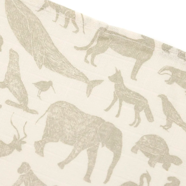 Pelinci Jollein Animals Olive Green  / Green photo 3