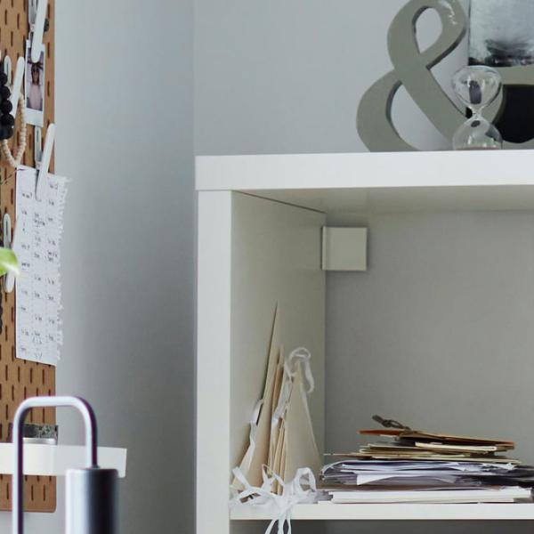 Etajeră Ikea Kallax 147 x 42 x 39 cm / PAL / White photo 5