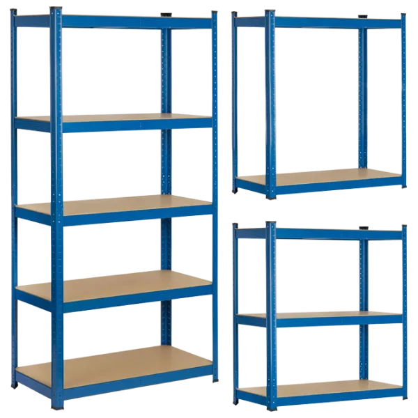 Etajeră Humberg 5488971 180 x 90 x 30 cm / MDF / Blue photo 5