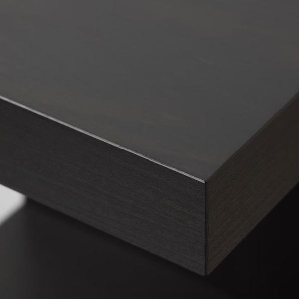 Стеллаж Ikea Lack 190 x 30 x 28см cm / ЛДСП / Черный Коричневый photo 3