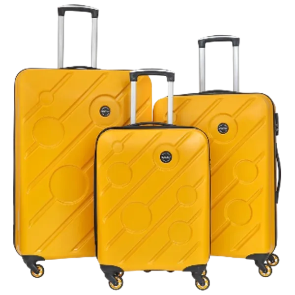 Чемодан CCS 5208 Set 105л/ Черный Желтый photo 1 Чемодан CCS 5208 Set 105л/ Черный Желтый photo 1