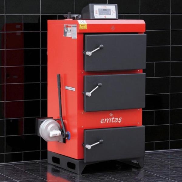Cazan pe combustibil solid Emtas Standart 116 kW / 1160 m² photo 4