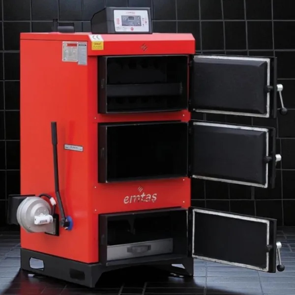 Cazan pe combustibil solid Emtas Standart 116 kW / 1160 m² photo 5