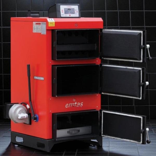 Cazan pe combustibil solid Emtas Standart 116 kW / 1160 m² photo 5