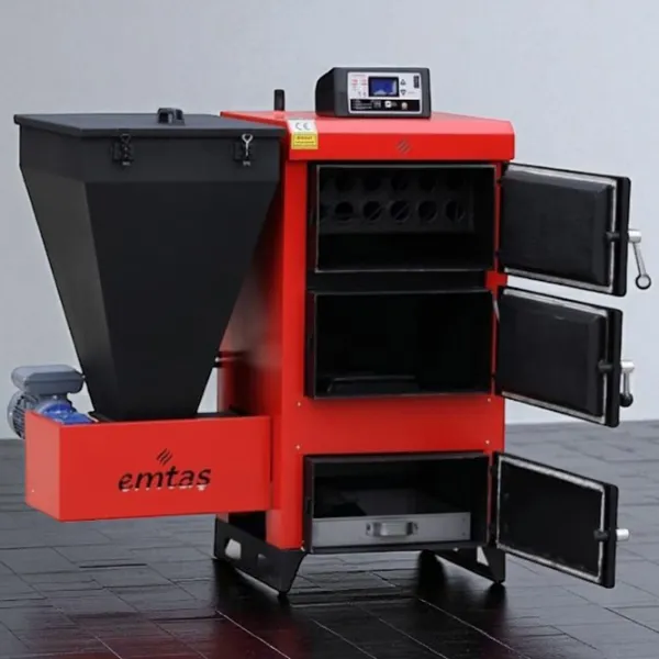 Cazan pe combustibil solid Emtas Standart 116 kW / 1160 m² photo 5