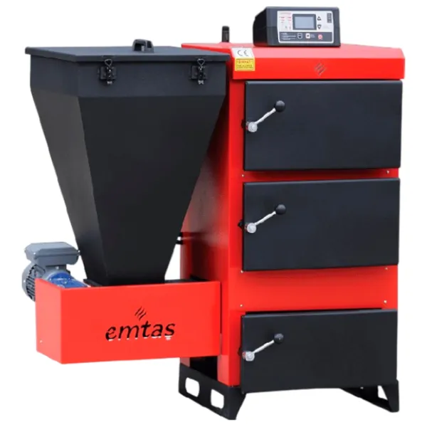 Cazan pe combustibil solid Emtas Standart 35 kW / 350 m² photo 1