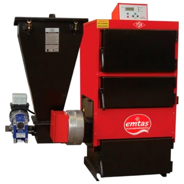 Cazan pe combustibil solid Emtas Standart 35 kW / 350 m² photo 2