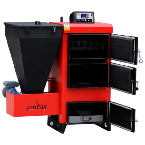 Cazan pe combustibil solid Emtas Standart 35 kW / 350 m² photo 3