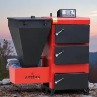 Cazan pe combustibil solid Emtas Standart 35 kW / 350 m² photo 5