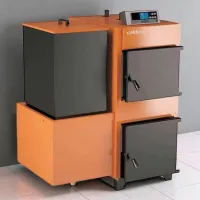 Cazan pe combustibil solid Caldera Caltherm 45 kW / 430 m² photo 5