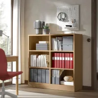 Стеллаж Ikea Tonstad 120 x 121 x 37см cm / Шпон / Дубовый Шпон photo 5