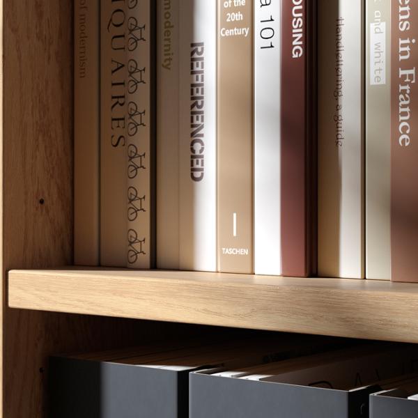 Стеллаж Ikea Tonstad 120 x 121 x 37см cm / Шпон / Дубовый Шпон photo 6