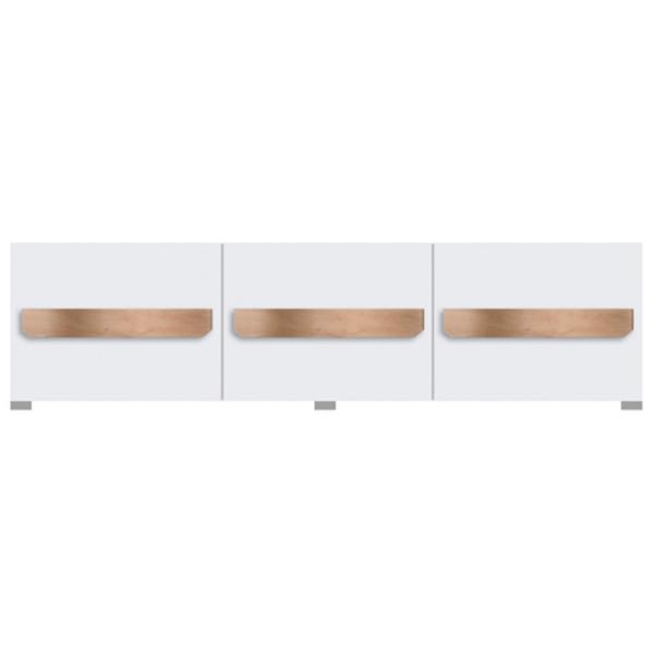 Comodă Fadome TH4 50 x 165 x 40 / MDF / Alb photo 1