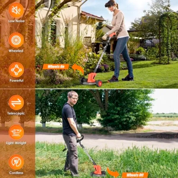 Trimmer Daewoo DALBC-20WH  / Orange photo 4 Trimmer Daewoo DALBC-20WH  / Orange photo 4