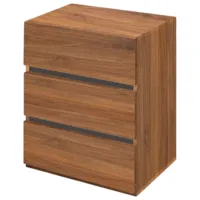 Комод Fadome KK3 60 x 50 x 40см / ЛДСП / Орех колумбия