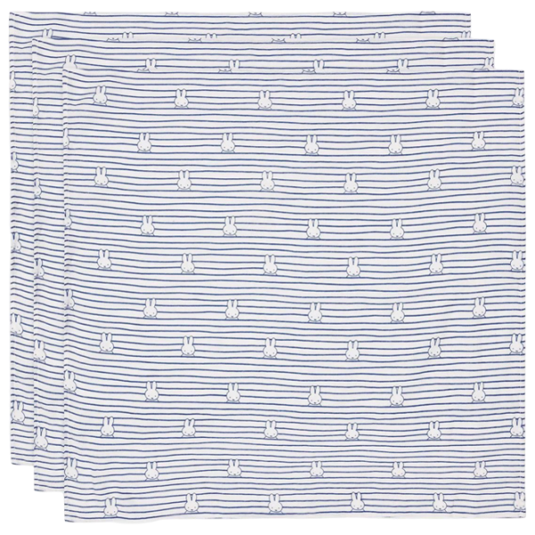 Пеленки Jollein Miffy Stripe Navy  / Синий photo 1
