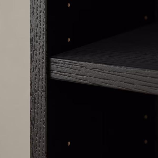 Etajeră Ikea Billy  106 x 80 x 28 cm / PAL / Black Oak photo 3
