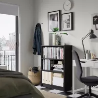 Стеллаж Ikea Billy 106 x 80 x 28см cm / ЛДСП / Черный дуб photo 4