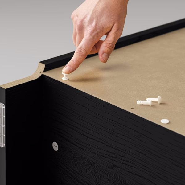 Etajeră Ikea Billy  106 x 80 x 28 cm / PAL / Black Oak photo 6