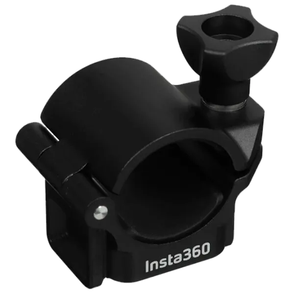 Fixator Insta360 Selfie Stick Ring Mount Black photo 1
